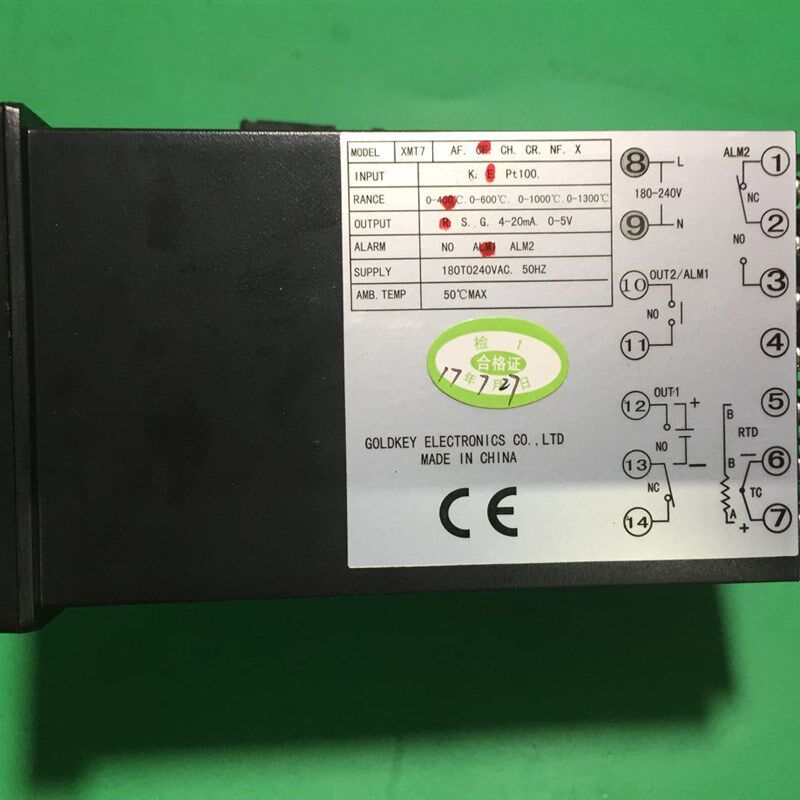 常州高崎电子GDK CH702温控表PXR 7智能表XMT7-8011K02 8012K02