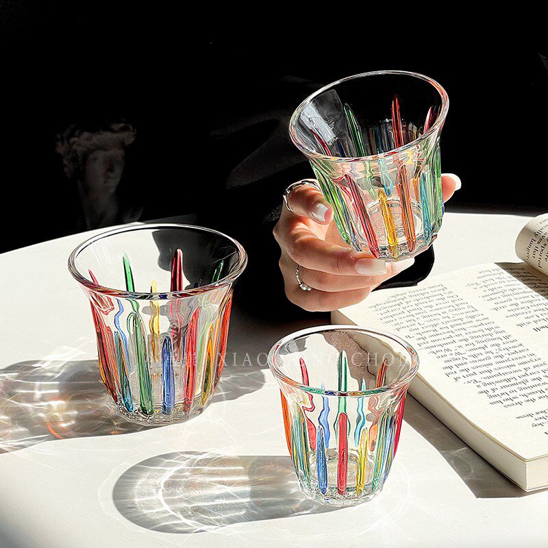 新款dirty咖啡杯专业玻璃杯高颜值ins杯子冰美式拿铁拉花杯澳白杯