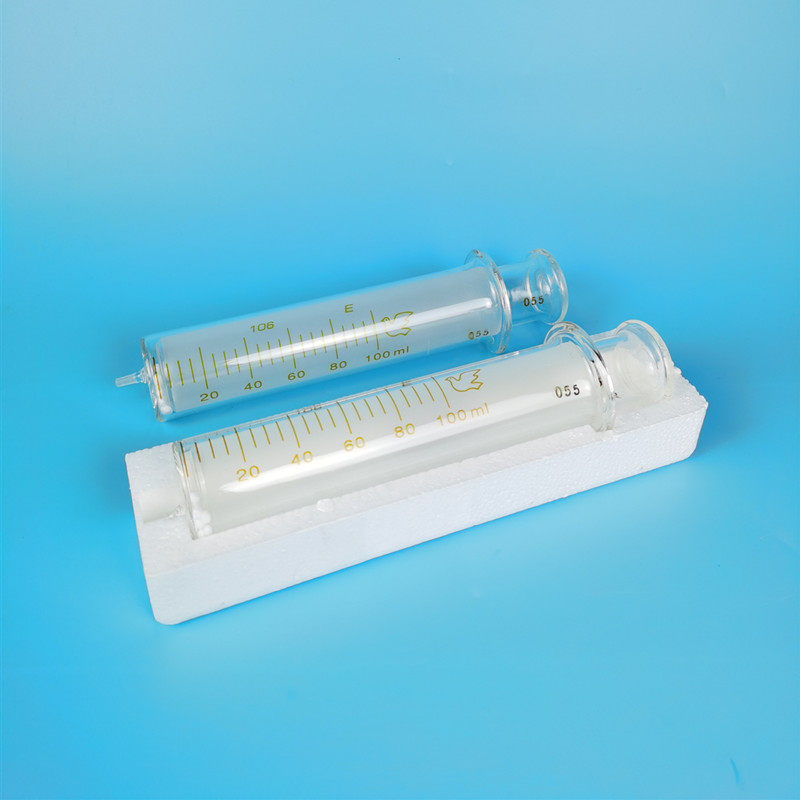 100ml 全玻璃注射器玻璃针筒玻璃针筒注射针筒非甲烷总烃采样包邮