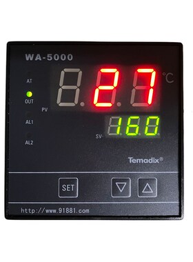 Temadix余姚温度仪表厂WA-5411 5541智能温控WA-6000 6011 WT5000