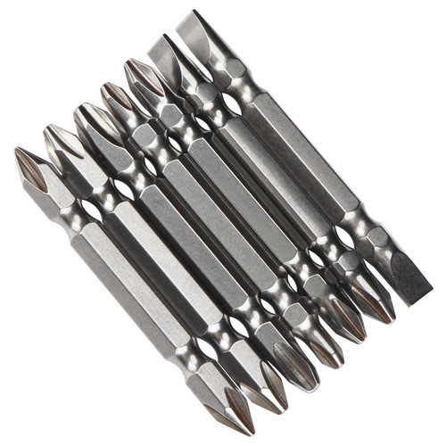 加硬S2钢双头十字 PH2批头PH3电批咀改锥1/4风批嘴起子带磁螺丝刀