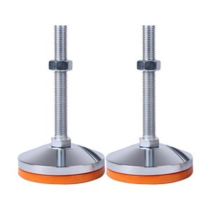 D100 D80 D120 M16 M24 碳钢橡胶垫底座重载防震脚杯E M20 WAC51