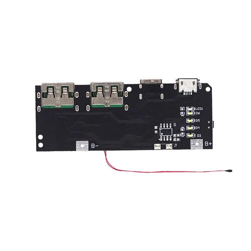 22.5W充电宝5口双向快充移动电源模块电路板diy主板套料QC4+PD3.0