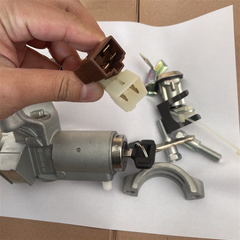 3704010-8EB1适用于解放151 J5点火开关点火锁启动钥匙森森JK318L