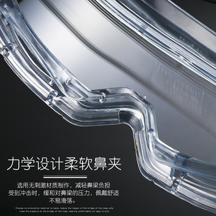 炒菜面具防油防飞溅面罩 透明防油烟防飞溅烧菜防溅防冲击防切割.