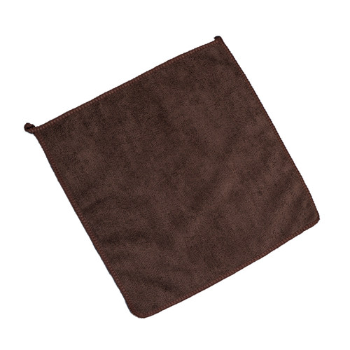 吧台清洁抹布厨房餐厅毛巾小方巾吸水擦桌布白色咖啡色奶茶店专用