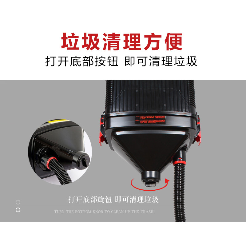 洗车店壁挂式吸尘器洗车房4S店挂壁式吸尘器大功率大吸力商务专用