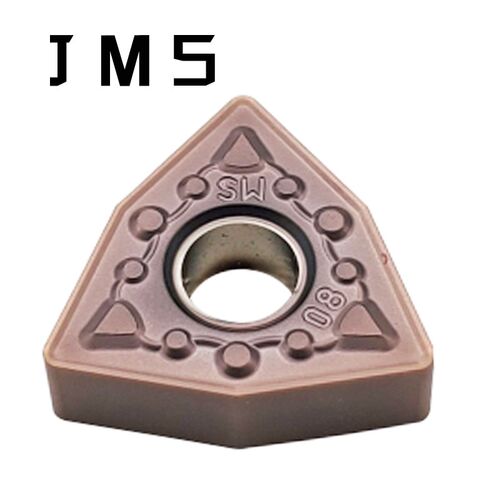 桃型数控刀片 加工不锈钢刀粒 WNMG080404/080408-MQ/MM/JMS/GS
