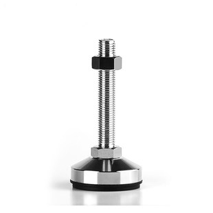 M20 M16 M24 L100 200不锈钢脚杯带橡胶垫微调型 WAD18 L150 D100