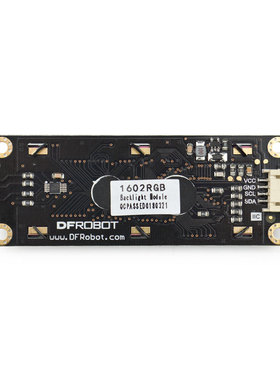 DFRobot Gravity: I2C LCD1602 RGB彩色字体液晶屏液晶屏DFR0554