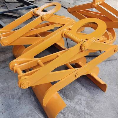 吊车配件装卸电线杆夹子水泥管夹具自动电线杆抓紧吊夹