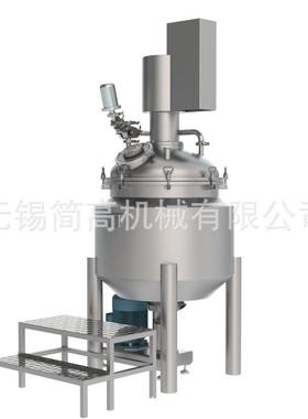 无锡简高下均质双向搅拌高剪切乳化刮壁适用各种物料乳化机