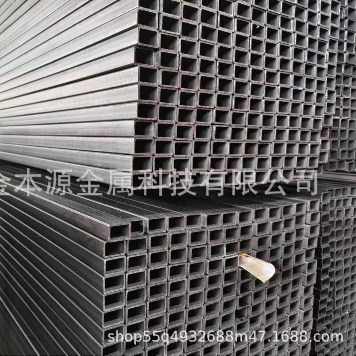 厂家Q235黑方管空心方通矩形方钢管矩形管空心方矩管激光制作
