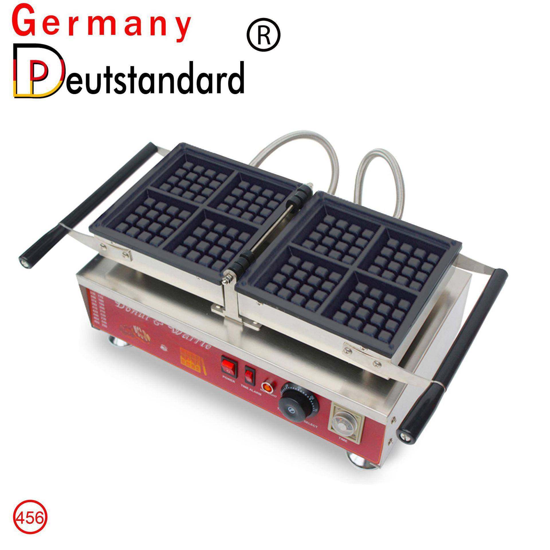 翻转4片方形格子华夫炉/华夫机/松饼机/格子饼机/烤饼机/烤饼炉