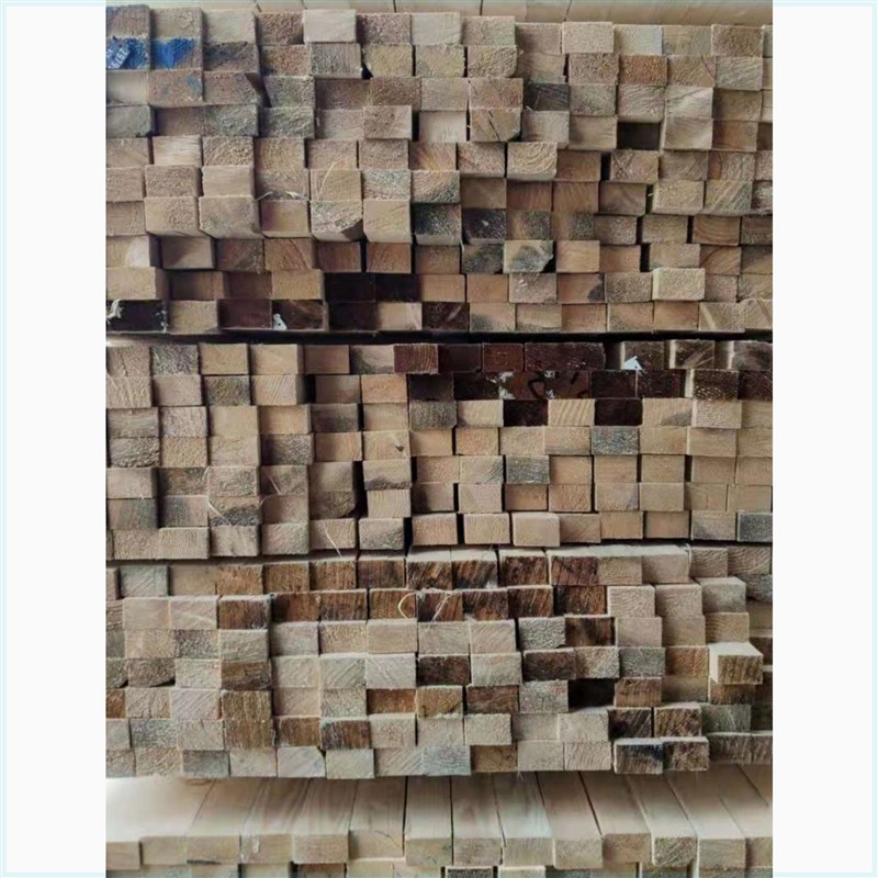 建筑工地白松木方 4m*6*3米/4*9/4*7*4米新西兰松包装木条桥梁用