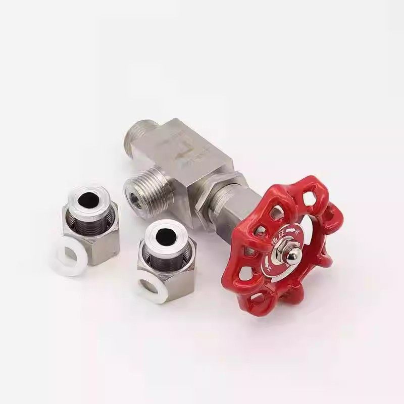 304不锈钢直角式针型阀J24W-160P焊接90度式停止阀高压仪表阀门15