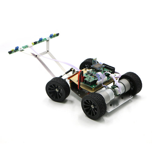 舵机转向小车底盘套件遥控线性CCD电磁巡线STM32 Arduino