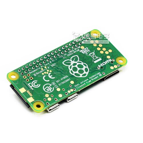 微雪 BCM2835 树莓派Raspberry Pi Zero WH 板载wifi/蓝牙 带排针