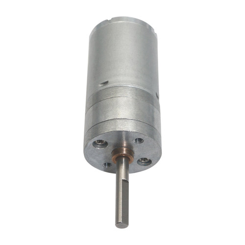 25GA370直流减速电机 加长轴减速马达调速减速慢速电机6V12V24V