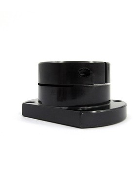 导向轴支座双切边法兰支撑座光轴固定座立式座STHWCB45钢材质现货