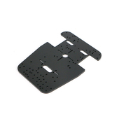 R3X系列智能小车加高板适配MG513X电机车四轮差速电动底盘亚克力