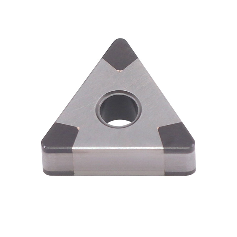 MZG数控有孔负角车刀片桃型菱形三角刀片淬火钨钢钛合金车刀刀粒