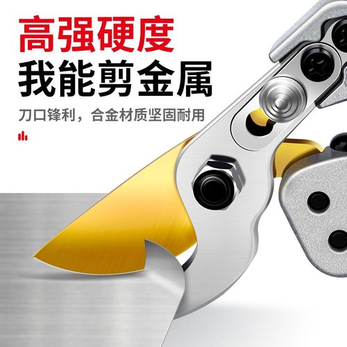 园艺剪枝剪刀修枝剪粗枝剪园林花艺剪子修剪树枝专用省力剪切工具