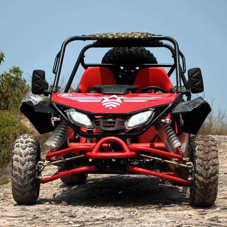 运动版越野沙滩车方向盘双人娱乐竞技漂移摩托车全地形四轮卡丁车