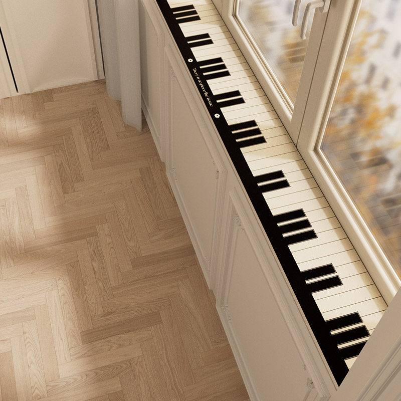 窗台垫子飘窗垫极窄m改造窗沿垫四季通用吸水防护阳台装饰防滑防