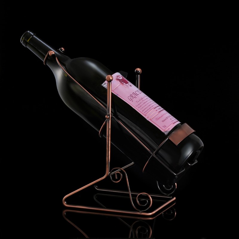 【包邮】大c号5升酒架欧式3升红酒架铁艺葡萄酒架装饰酒摆件3L5L