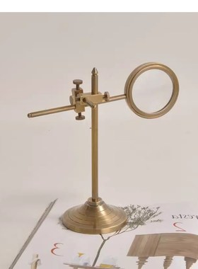 欧美法式放大镜 覆古典摆件 书房办公桌书柜中世S纪英伦装饰品摆