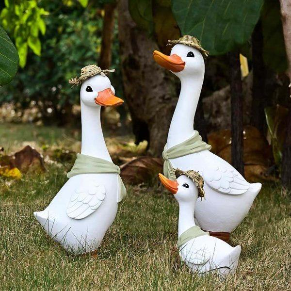 花园摆件造景庭院装饰鸭子阳台布置民宿别墅户外室外创意摆设露台,家居饰品,户外/庭院摆件,淘宝优惠券,粉丝福利购,淘宝优惠卷