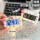 可爱loopy闹钟夜光床头时钟学生宿舍多功能桌面台钟可计时静音