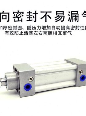 亚德客SI标准气缸SI32X40X50X63X80X100X125X160X200X25X50S/SIJ