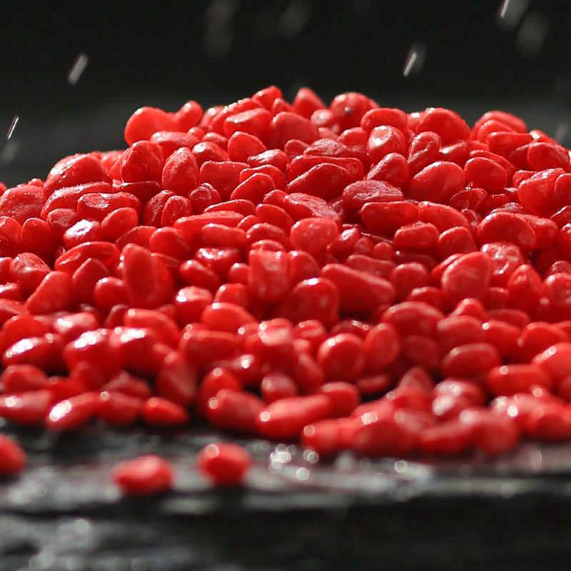 彩色小石头雨花石鹅卵石红色黑色黄色小J彩石子多肉花盆铺面石装