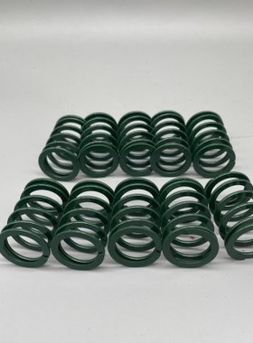 模具弹簧浅绿色 合金钢弹簧SWY37  42盘起SSWY压缩弹簧怡合达YSWY