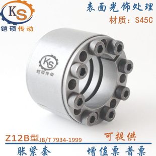 胀紧套 Z12B胀套锁紧套免键衬套涨套动力锁 高扭力账套涨紧套