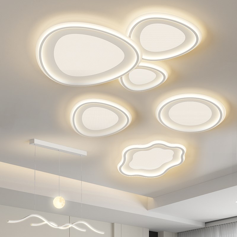 客厅主灯b超薄极简吸顶灯2025年新款全屋智能套餐组合广东中山灯