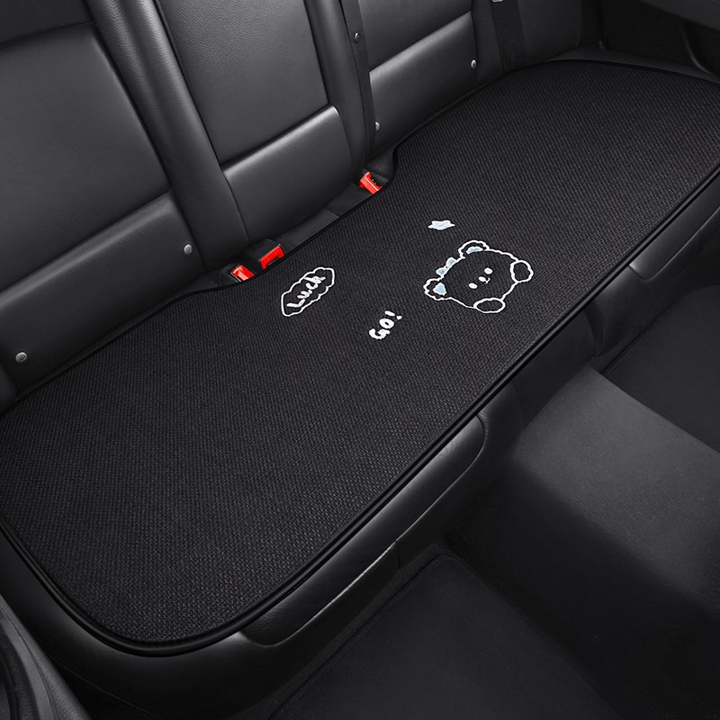 汽车坐垫座垫后排四季通用高级感车内E座椅单片车载座套2025新款Z