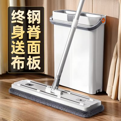拖把2023新款平板可喷水免手A洗刮刮乐家用一拖净懒人吸水拖地神