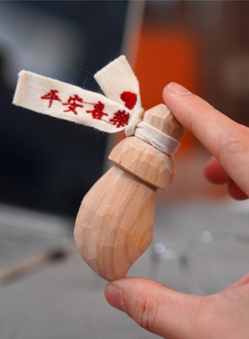 Joe的小作坊桃木剑小李肥刀手把件纯手工雕刻逢考S必过 挂件可打