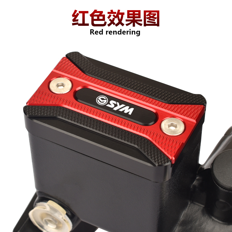 适用三阳CRUISYM巡弋150X JETX125/GPX 改装刹车W上泵盖油泵油杯