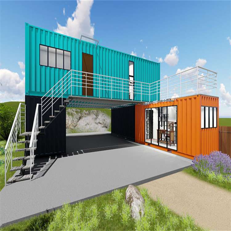 营口集装箱住人房屋 环卫建筑工地工人临时居住 集装箱活动房