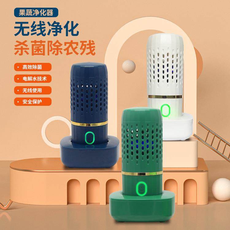 果蔬净化器肉类蔬菜水果净化机家用便携果蔬清洁器去除农残洗菜机