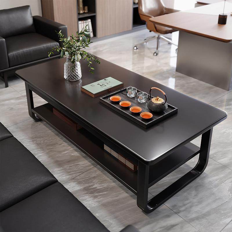 2024新款办公室实木茶几现代简约家用客厅商用接待长方形茶几茶桌,电子元器件市场,其它元器件,淘宝优惠券,粉丝福利购,淘宝优惠卷