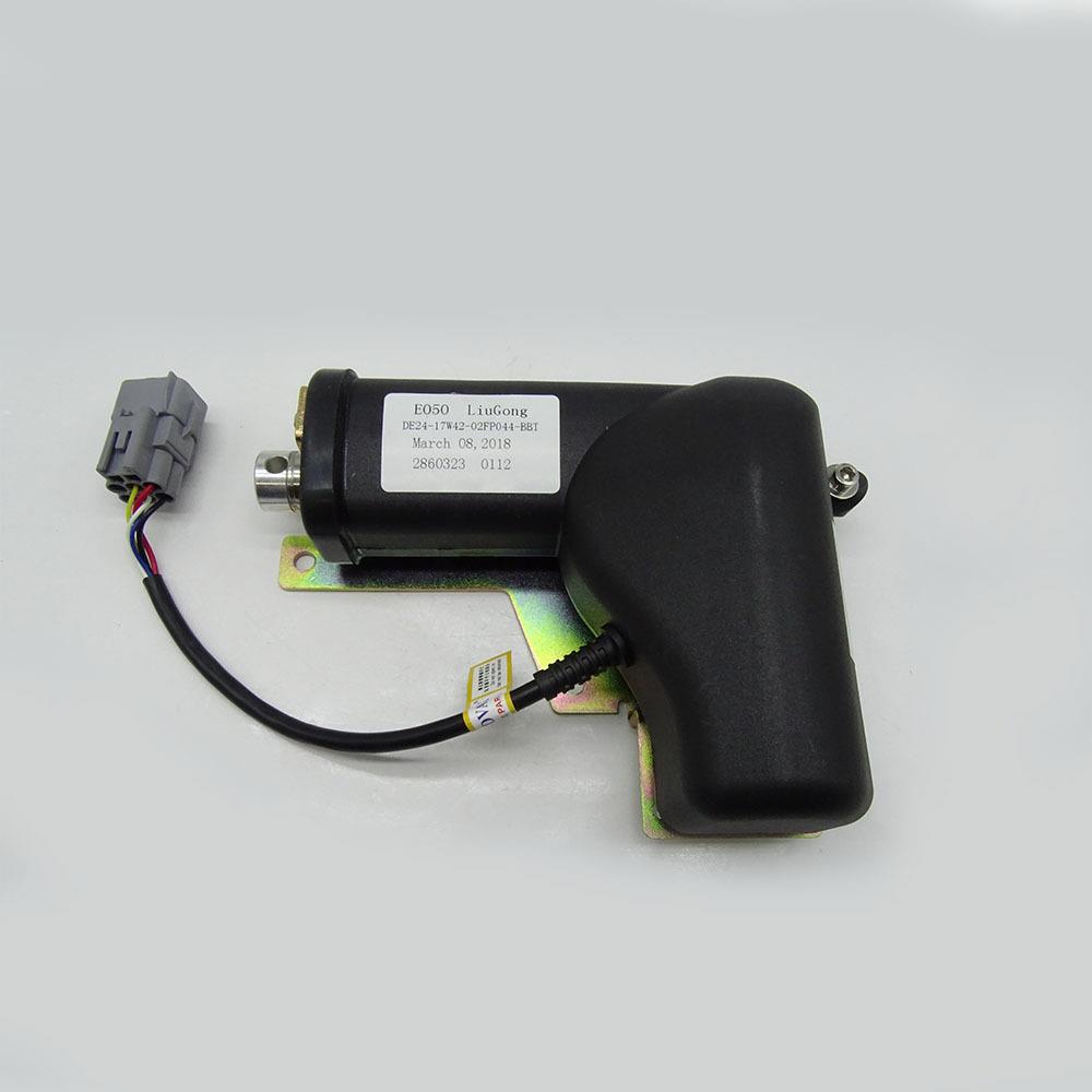 KOVAX 油门马达 CLG922D CLG925D DE24-17W42-02FP041挖掘机配件