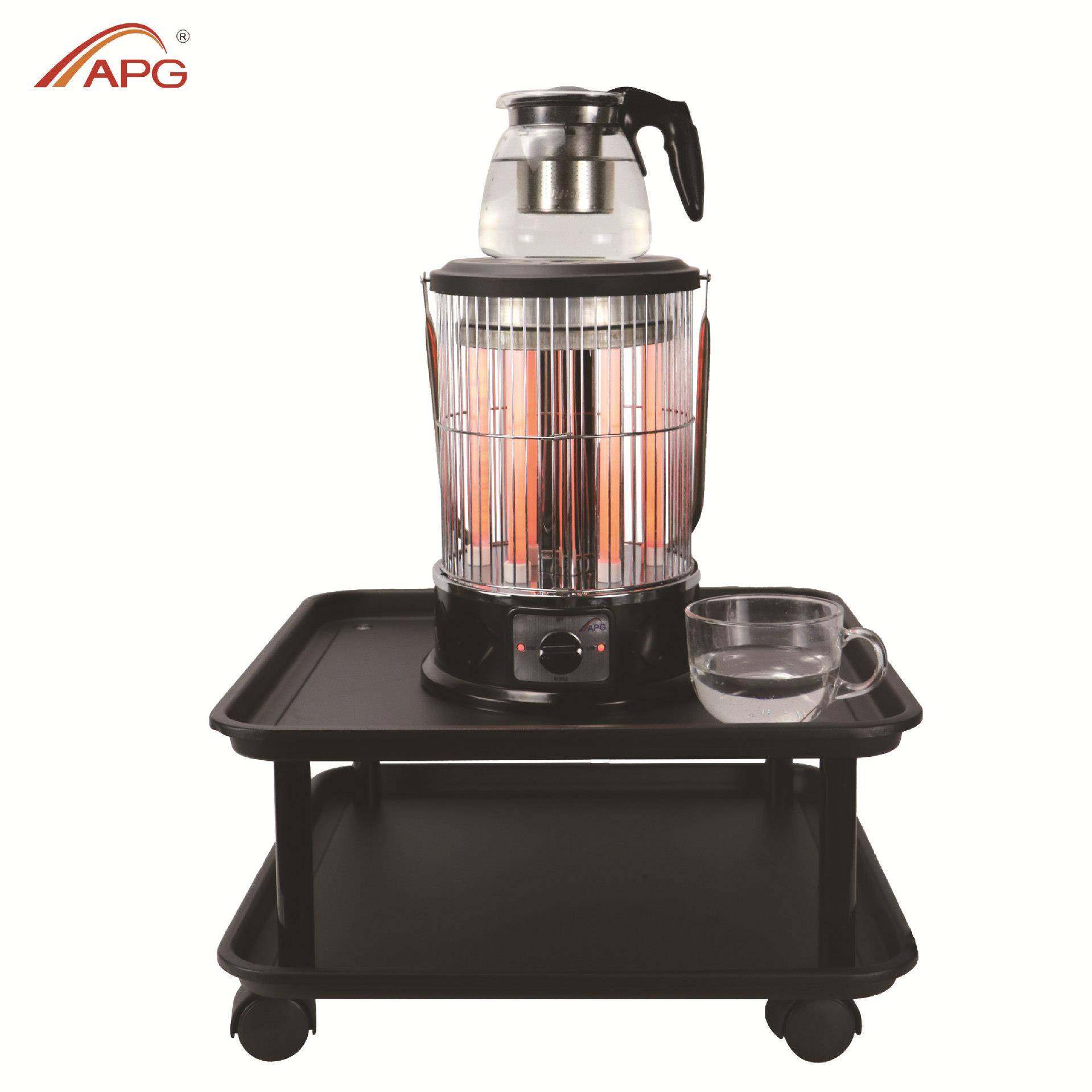 石英电加热器取暖炉便携提手户外炉不锈钢顶盖可烧水多功能火炉,电子元器件市场,其它元器件,淘宝优惠券,粉丝福利购,淘宝优惠卷