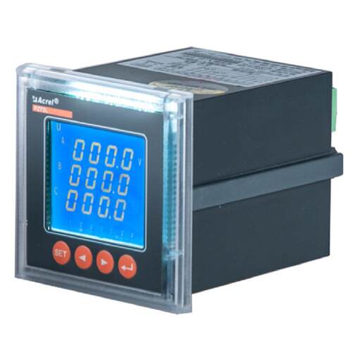 安科瑞直销PZ72L-E4/K 多功能电力仪表 开关量输入2DI/2DO
