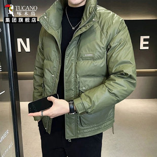 韩版 羽绒棉服时尚 潮加厚棉衣保暖外套防风抗寒帅XN 冬季 啄木鳥男士