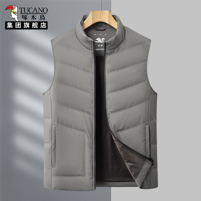 啄木鸟双面穿运动户外马夹多口袋